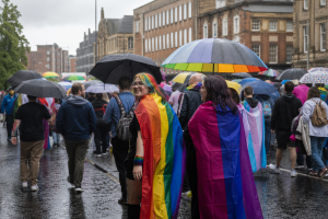 Scunthorpe Pride Draws Crowds As Town Centre Celebrates Diversity Rain failed to dampen the spirits of thousands of people who gathered in Scunthorpe town centre yesterday for a colourful celebration of diversity, inclusion and community. Scunthorpe Pri – Scunny.net